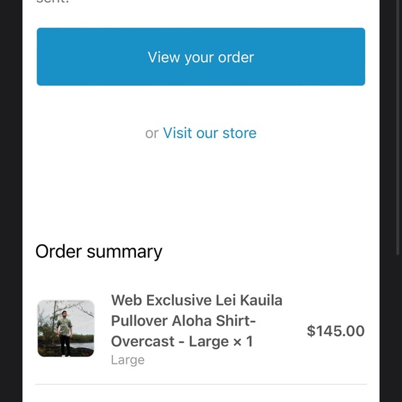 BNWT Sig Zane Pullover Lei Kauila Men’s Aloha Shirt - Picture 4 of 4